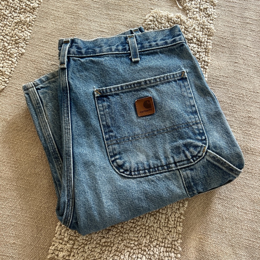 Carharrt Baggy Denim Pants - 33x34”